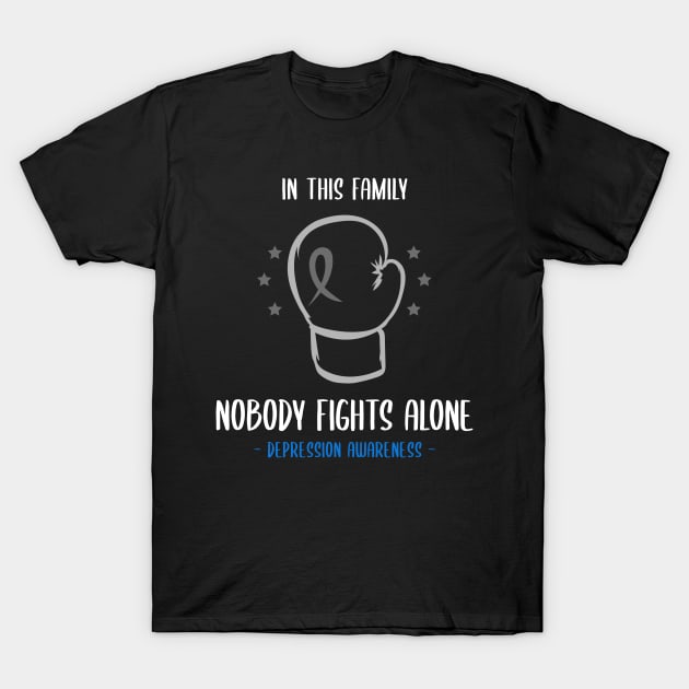 Depression Awareness T-Shirt by victoria@teepublic.com
